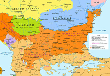Територия на България според Цариградската конференция, януари 1877 г.