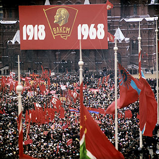 Grand manifestation on Red Square