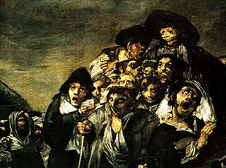 Francisco Goya - The Pilgrimage of St. Isidro (detail)