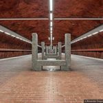 Александър Драгунов станциите на метрото в шведската столица Стокхолм