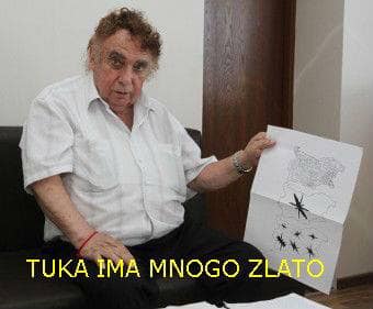 Ето картата на златните находища - Гергелчев я има