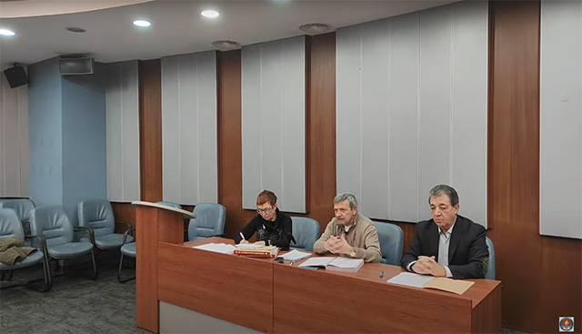 Екатерина Бончева, доцент Красен Станчев и професор Вили Лилков