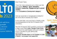 Проект #SMILE е финалист на наградите Salto 2023