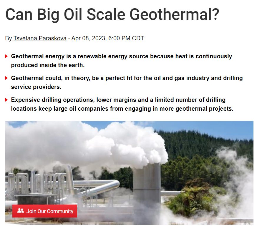 За геотермалната енергия